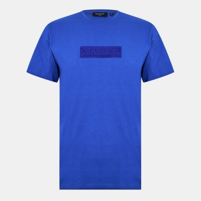 тениска,мъжки,тениски,mallet,box,logo,t,shirt,cobalt,blue