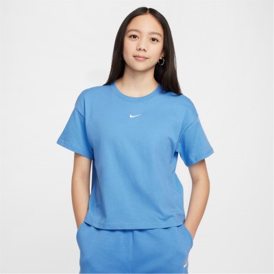 детска,тениска,разпродажба,nike,детски,тениски,детски,облекла,nike,sportswear,big,kids',(girls'),t,shirt,blue,beyond