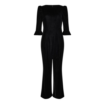 дамски,летни,гащеризони,nobodys,child,fleur,jumpsuit,black