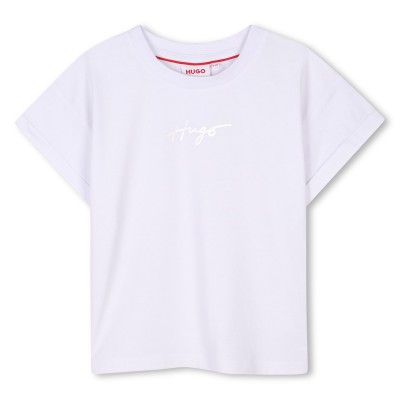 hugo,small,logo,t,shirt,juniors,white,10p