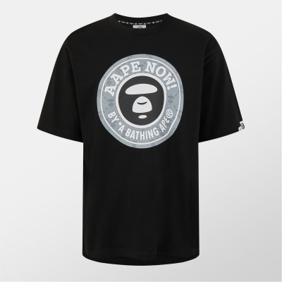 тениска,облекла,на,разпродажба,мъжки,тениски,aape,aape,starbuck,tee,sn52,black