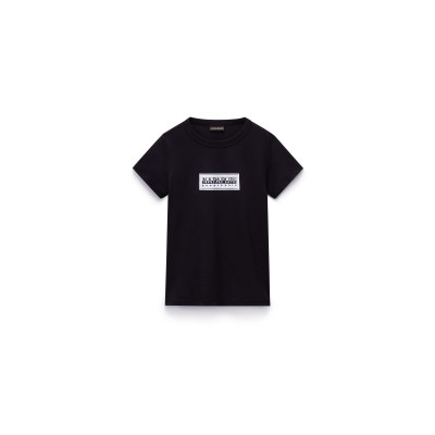 тениска,napapijri,kids,crew,neck,t,shirt,black,041