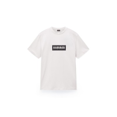 облекла,на,разпродажба,мъжки,тениски,napapijri,s,box,logo,ss,tee,white,whisper