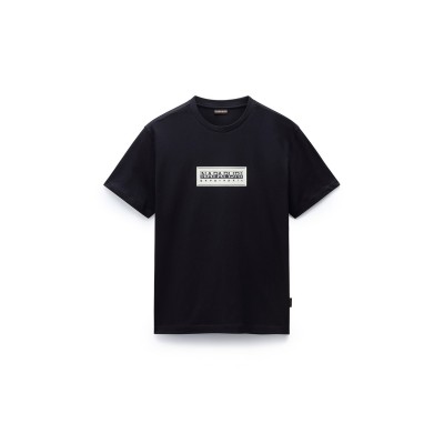 мъжки,тениски,napapijri,s,box,logo,ss,white,whisper,black,041