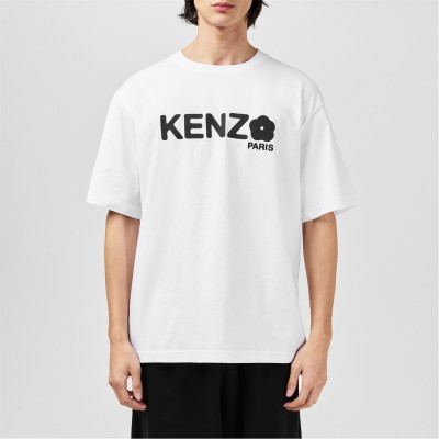 тениска,мъжки,тениски,kenzo,boke,flower,t,shirt,white