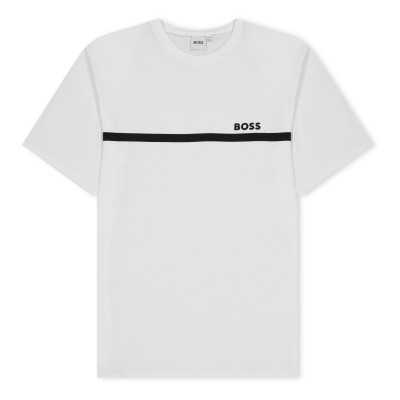 тениска,детски,тениски,boss,kids,small,logo,t,shirt,white,10p