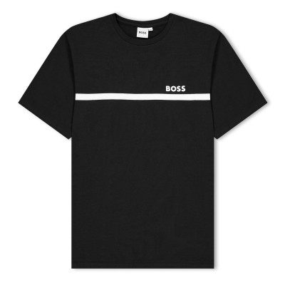 юношеска,тениска,детски,тениски,boss,small,logo,t,shirt,juniors,black,09b