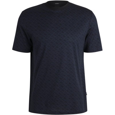 тениска,мъжки,тениски,boss,men,s,hbb,htaut,80,regular,fit,t,shirt,dark,blue,404