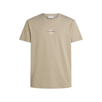 тениска,мъжки,тениски,calvin,klein,jeans,short,sleeved,t,shirt,aluminum