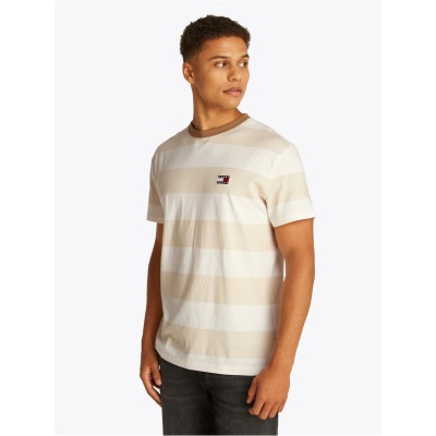 мъжки,тениски,tommy,jeans,tjm,reg,bold,stripe,tee,newsprint