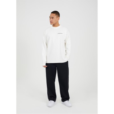 тениска,облекла,на,разпродажба,мъжки,тениски,good,for,nothing,gfn,long,sleeve,t,shirt,off,white,white