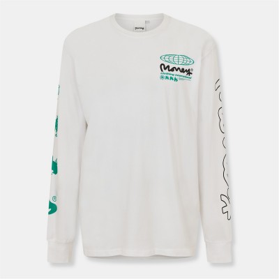 облекла,на,разпродажба,мъжки,тениски,money,inter,ls,t,shirt,white