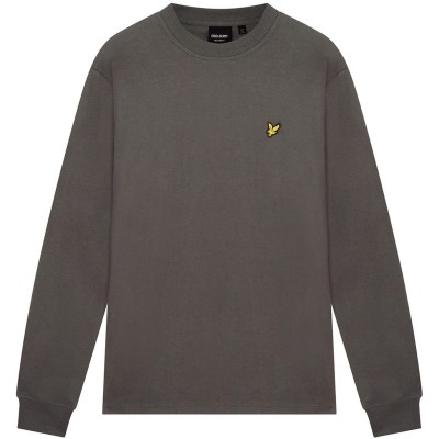 облекла,на,разпродажба,мъжки,тениски,lyle,and,scott,lyle,relaxed,long,sl,sn99,gunmetal