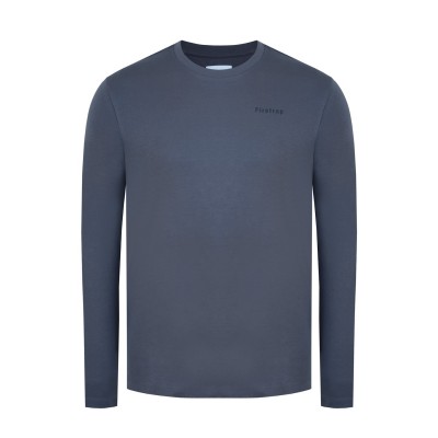 мъжка,фланелка,с,дълъг,ръкав,мъжки,тениски,firetrap,long,sleeve,top,mens,charcoal