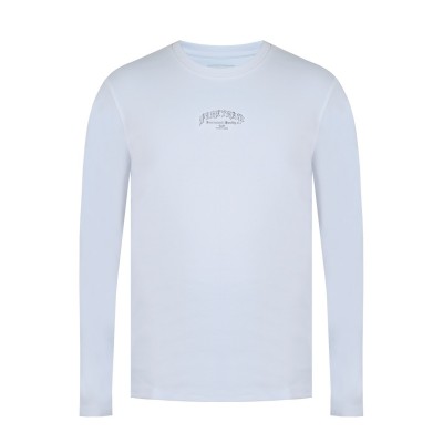 мъжка,тениска,мъжки,тениски,firetrap,long,sleeve,garphic,t,shirt,mens,white
