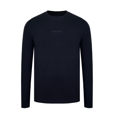 мъжка,тениска,мъжки,тениски,firetrap,long,sleeve,garphic,t,shirt,mens,black