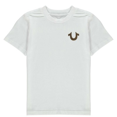 тениска,детски,облекла,true,religion,true,religion,horseshoe,crew,t,shirt,white