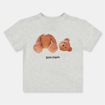юношеска,тениска,детски,3/4,панталони,palm,angels,unisex,junior,bear,t,shirt,grey,marl,0860