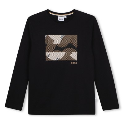 фланелка,с,дълъг,ръкав,boss,long,sleeve,tee,jn64,black