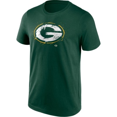 тениска,мъжки,тениски,дамски,тениски,дамски,топове,nfl,splatter,tee,unisex,adults,green,bay,packers