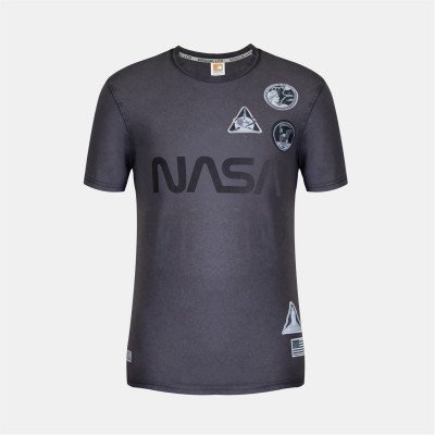 тениска,мъжки,тениски,soulcal,mens,nasa,regular,fit,t,shirt,charcoal