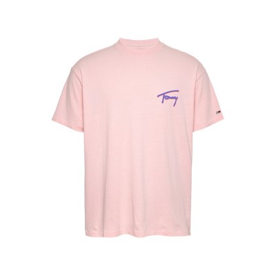 тениска,мъжки,тениски,tommy,jeans,tjm,rlx,faded,graphic,tee,ext,precious,pink