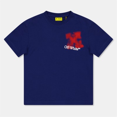 тениска,детски,3/4,панталони,off,white,off,arrow,tee,jn53,blue,4525