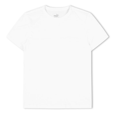 детска,тениска,детски,тениски,puma,unisex,kids,blank,base,boy,t,shirt,puma,white