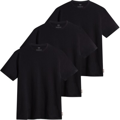 мъжка,тениска,облекла,на,разпродажба,мъжки,тениски,hunter,3,pack,crew,neck,t,shirts,mens,jet,black