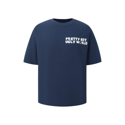 мъжка,тениска,мъжки,тениски,pretty,boy,ugly,world,the,pretty,boy,ugly,world,regular,fit,t,shirt,mens,navy