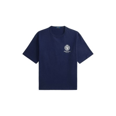 блуза,с,яка,облекла,на,разпродажба,мъжки,тениски,polo,ralph,lauren,polo,crest,tee,sn62,newport,navy
