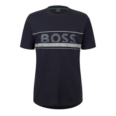 тениска,облекла,на,разпродажба,мъжки,тениски,boss,men's,hbg,zone,signature,logo,t,shirt,dark,blue