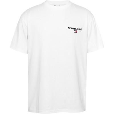 тениска,мъжки,тениски,tommy,jeans,back,flag,logo,t,shirt,ess,white