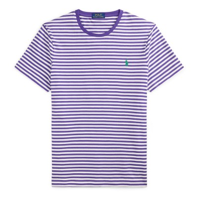 тениска,мъжки,тениски,polo,ralph,lauren,men,s,t,shirt,purple,white