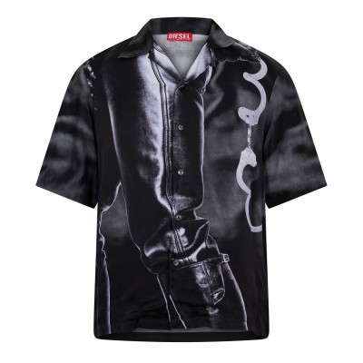 тениска,дамски,топове,diesel,unisex,adults,mec,camicia,t,shirt,black,black