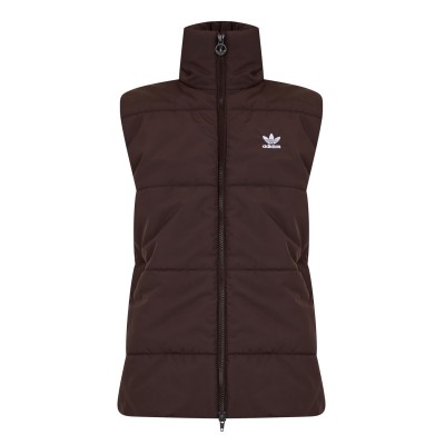 елек,дамски,якета,и,палта,adidas,originals,padded,gilet,brown