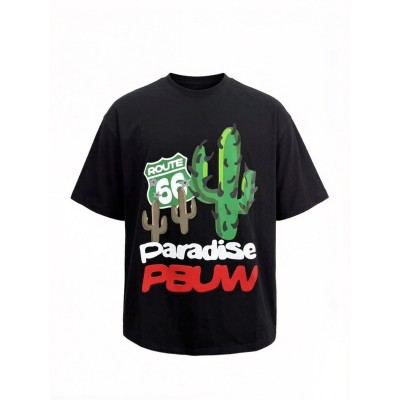 детска,тениска,облекла,на,разпродажба,мъжки,тениски,pretty,boy,ugly,world,the,pretty,boy,ugly,world,cotton,short,sleeve,crew,neck,oversized,fit,t,shirt,men