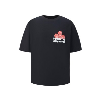 мъжка,тениска,мъжки,тениски,pretty,boy,ugly,world,the,pretty,boy,ugly,world,cotton,crew,neck,oversized,fit,t,shirt,mens,black