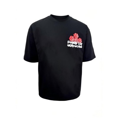 детска,тениска,облекла,на,разпродажба,мъжки,тениски,pretty,boy,ugly,world,the,pretty,boy,ugly,world,cotton,crew,neck,oversized,fit,t,shirt,mens,black