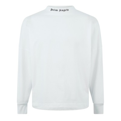 тениска,облекла,на,разпродажба,мъжки,тениски,palm,angels,doubled,logo,t,shirt,white,fuchsia