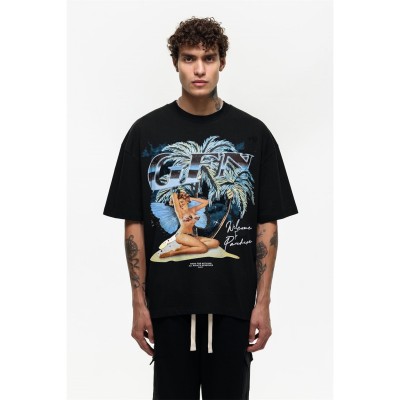 тениска,облекла,на,разпродажба,мъжки,тениски,good,for,nothing,dreamland,t,shirt,black,black