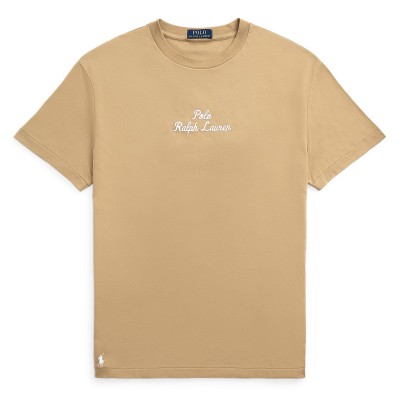 тениска,облекла,на,разпродажба,мъжки,тениски,polo,ralph,lauren,logo,heavyweight,cotton,jersey,t,shirt,desert,khaki