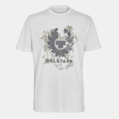 тениска,облекла,на,разпродажба,мъжки,тениски,belstaff,men's,regular,fit,t,shirt,white
