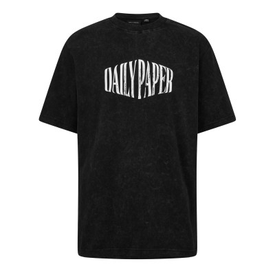 тениска,облекла,на,разпродажба,мъжки,тениски,daily,paper,men's,vintage,short,sleeve,t,shirt,black