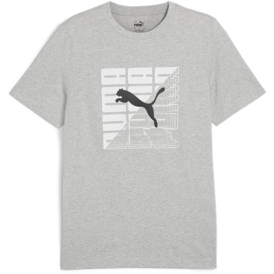 мъжка,тениска,облекла,на,разпродажба,разпродажба,puma,мъжки,тениски,puma,graphics,wording,tee,t,shirt,mens,l.grey,heath