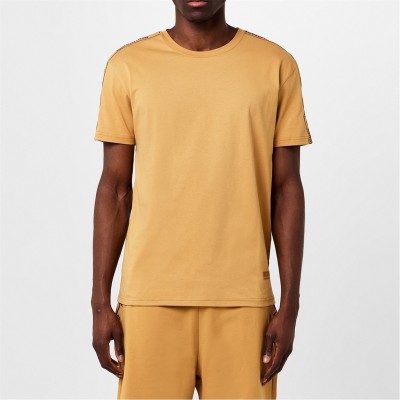 тениска,облекла,на,разпродажба,мъжки,тениски,moschino,tape,logo,t,shirt,brown