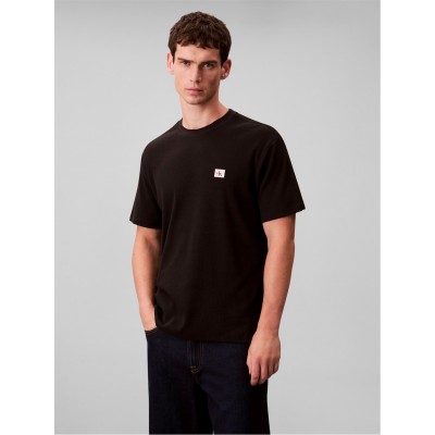 облекла,на,разпродажба,мъжки,тениски,calvin,klein,jeans,ckj,wvn,waffle,t,sn71,black