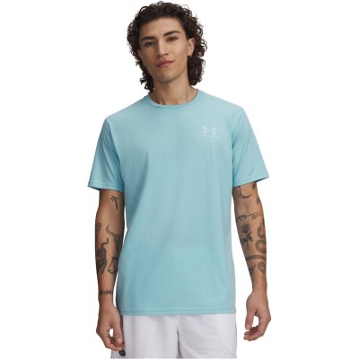 разпродажба,under,armour,under,armour,logo,t,shirt,mens,blue,haze