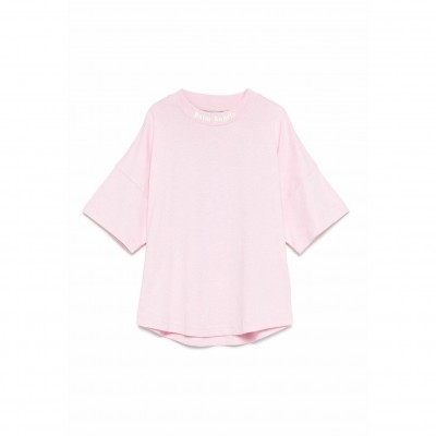 детска,тениска,palm,angels,unisex,kids,classic,overlogo,t,shirt,rose,pink