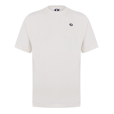 тениска,мъжки,тениски,aape,logo,patch,t,shirt,ivory,ivx